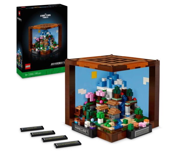 LEGO Minecraft 21265 Stół warsztatowy - 1266090 - zdjęcie 2